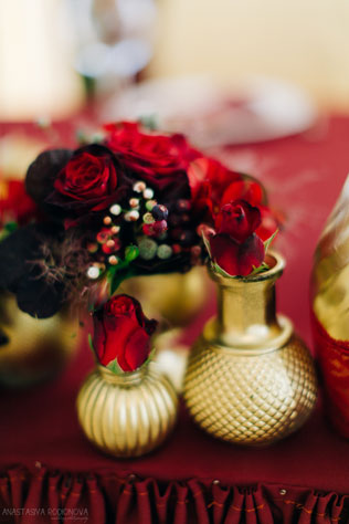 Винная свадьба, флористика