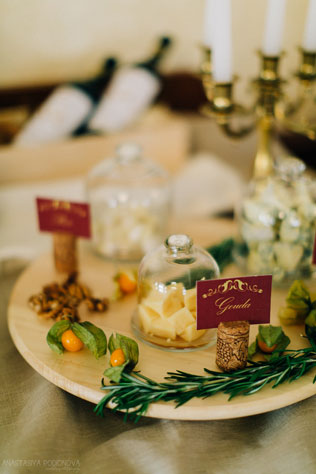 Винная свадьба, рассадочные карточки