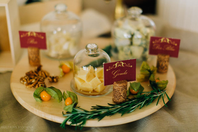 Винная свадьба, сыры