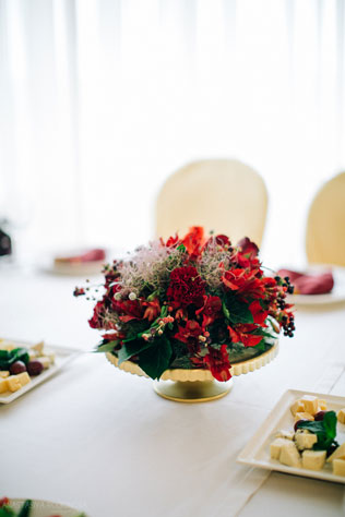 Винная свадьба, флористика