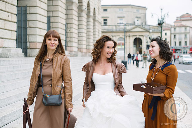 невеста с подружками