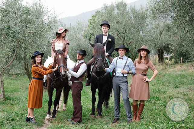 свадебные фотографии на ранчо