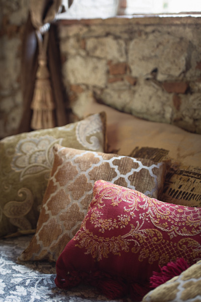 винтажные подушки