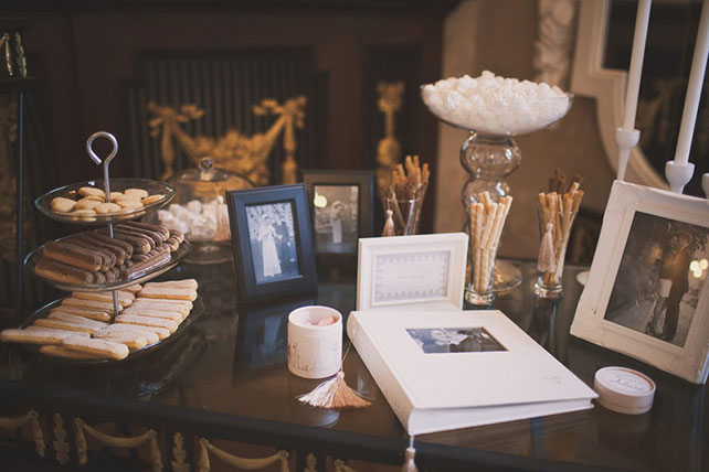 Винтажная свадьба Максима и Вики, сладкий стол