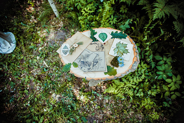 волшебная свадьба среди папоротников, приглашения