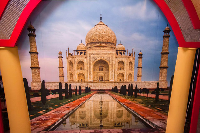 свадьба в восточном стиле, декорации