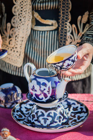 свадьба в восточном стиле, чайная церемония