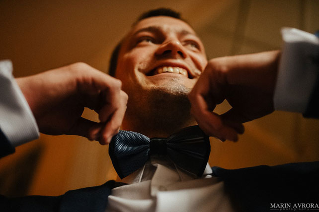 воздушная облачная свадьба, бабочка жениха