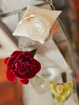 воздушная облачная свадьба, подушечка для колец