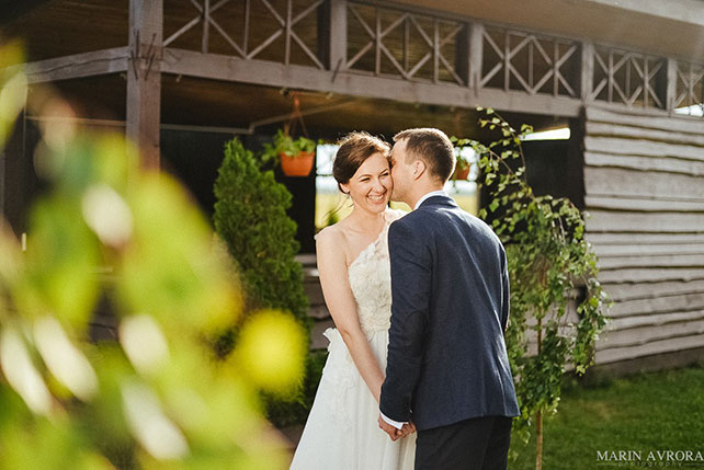 воздушная облачная свадьба, жениха и невеста