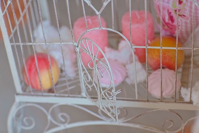 Воздушная мятно-голубая свадьба Даши и Ярослава, декор свадебного стола, зефир в клетке