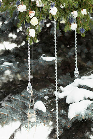 Зимняя выездная регистрация, сладкий стол