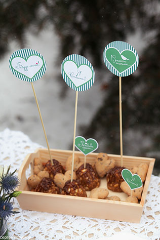 Зимняя выездная регистрация, Зимняя выездная регистрация, сладкий стол