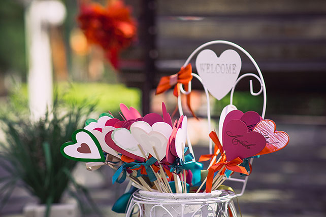 яркая деревенская свадьба, детали свадьбы своими руками