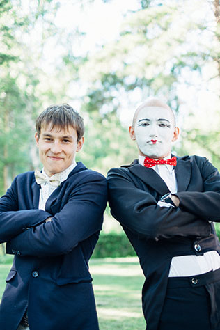 задорная рустикальная свадьба, ведущий и аниматор