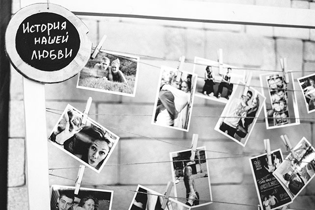 задорная рустикальная свадьба, декор торжества