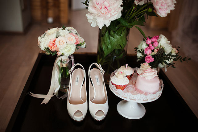 загородная свадьба, утро невесты