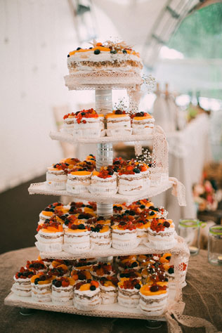 Зелёная свадьба в стиле рустик, сладкий стол