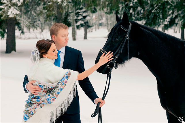 зимняя сказка Сергея и Марии