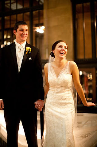 реальная классическая зимняя свадьба