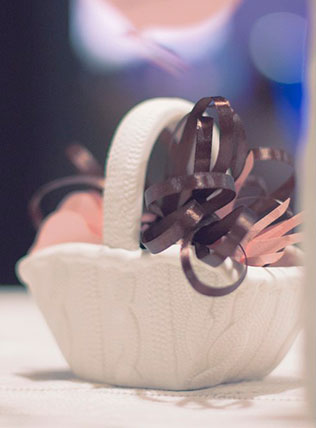 гламурная зимняя свадьба, дерево пожеланий