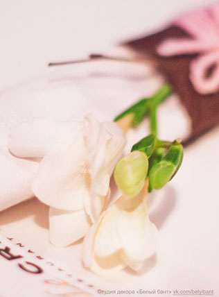 гламурная зимняя свадьба, свадебные детали