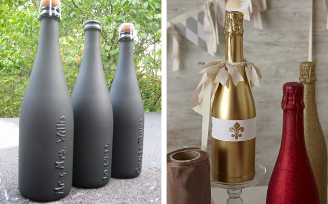 Как украсить бутылку из-под шампанского декупажем 🚩 бутылка из под шампанского 🚩 Hand-made