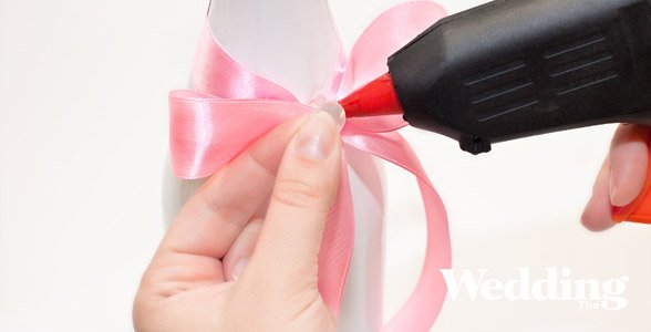 декор бутылки 