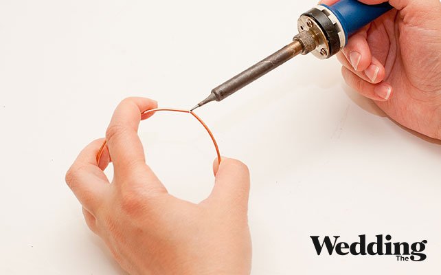 Как своими руками сделать винтажную клетку для декора свадьбы, сделать две окружности