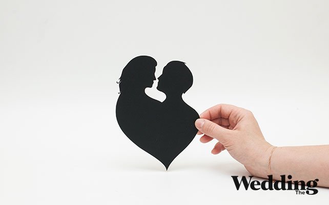 Как сделать фигурку на торт в виде силуэта молодожёнов, материалы для изготовления фигурки на торт