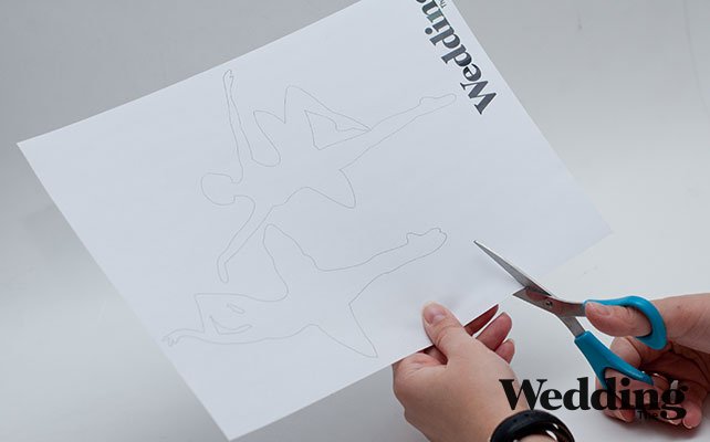 Как сделать изящных балерин для украшения зала, вырезать балерин по шаблону