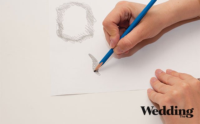 обрисовать шаблон