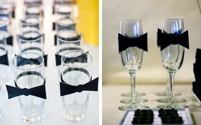 бантики на стаканы