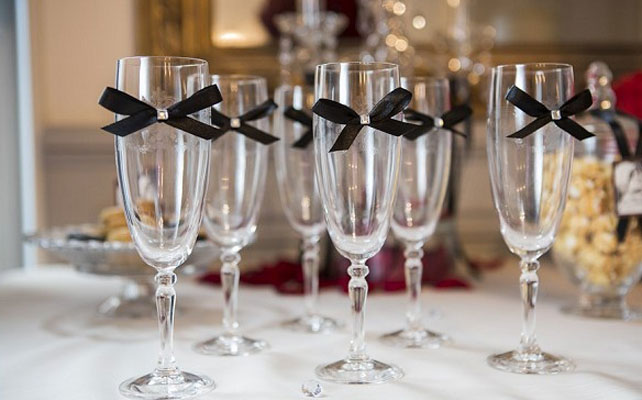 бантики на стаканы