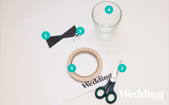 бантики на стаканы