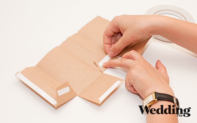 Как сделать милые бонбоньерки-пакетики, склеить пакетик