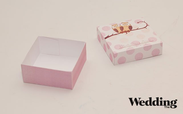 Как сделать чудесные бонбоньерки с совами, сложить коробочку