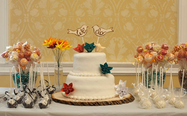 как сделать фигурки на торт в виде птичек из бумаги