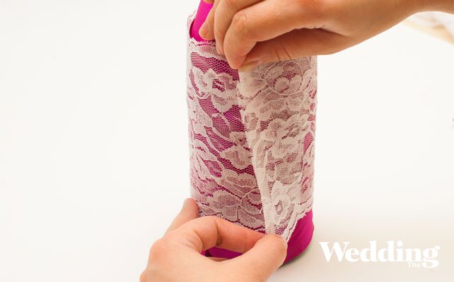 декор бутылки шампанского