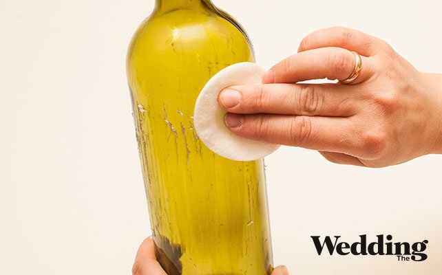 процесс изготовления бонбоньерки-конуса