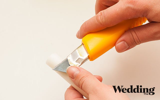 как сделать подсвечник из винной бутылки