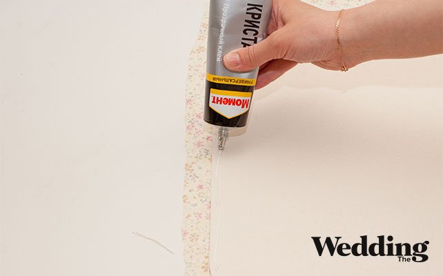 обтянуть детали тканью