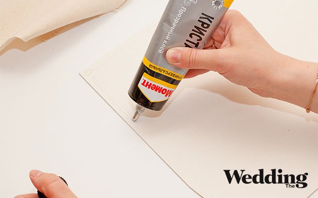 обтянуть детали тканью