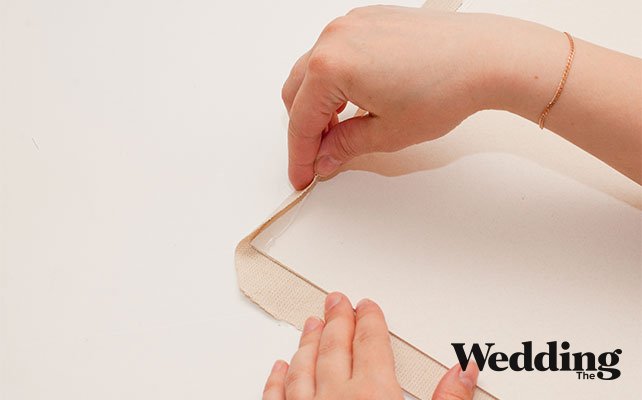 обтянуть детали тканью