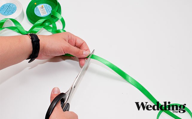 отрезать ленты одинаковой длины