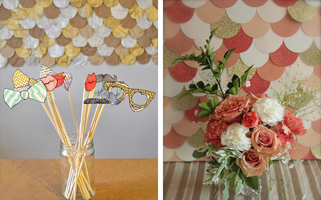 фон для фотозоны «рыбья чешуя»