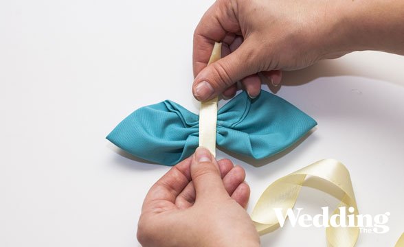 Галстук-бабочка в стиле кантри