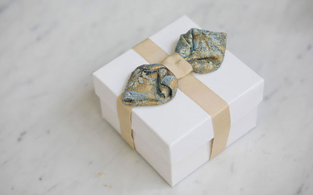 Галстук-бабочка в стиле кантри