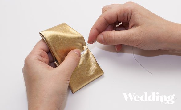 как самостоятельно сделать галстук-бабочку