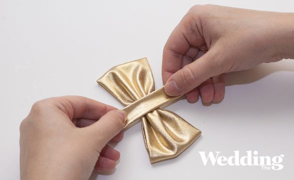 как самостоятельно сделать галстук-бабочку